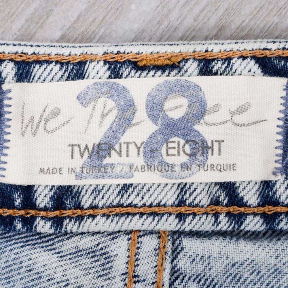 We the Free My Own Lane Distressed Acid Washed Jean - Picture 9 of 9